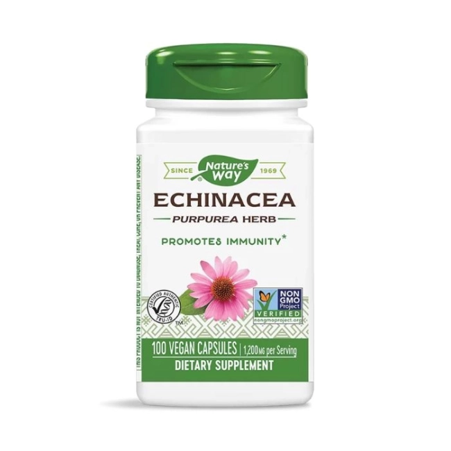 Nature’s Way Ехинацея - Имунитет и дихателна система, 400 mg, 100 капсули