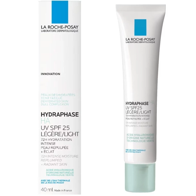 La Roche-Posay Hydraphase HA UV Лек хидратиращ крем за нормална и смесена кожа SPF25 40 мл