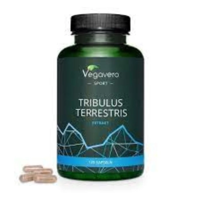 Vegavero Tribulus Terrestris / Трибулус Терестрис (Бабини зъби), 120 капсули, 100% Vegan