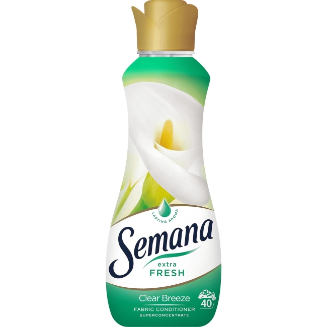 Semana Extra Fresh Clear Breeze Омекотител за пране 800 мл 40 пранета