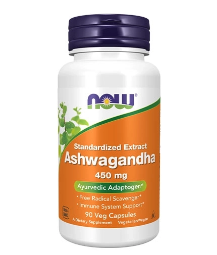 NOW Ashwagandha 450 мг 90 растителни капсули