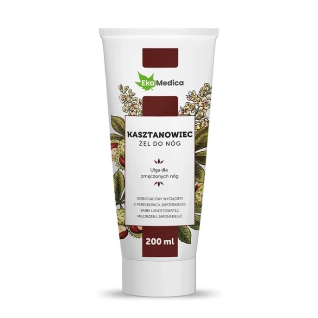 Ekamedica Масажен гел за крака с конски кестен, 200 ml
