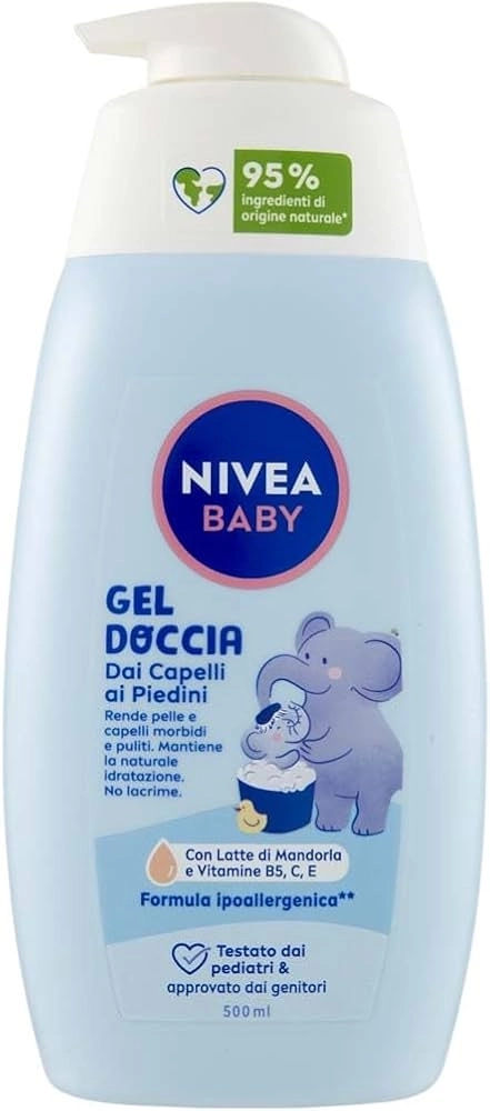 NIVEA BABY Нежен Душ-гел за коса и тяло 500 мл.