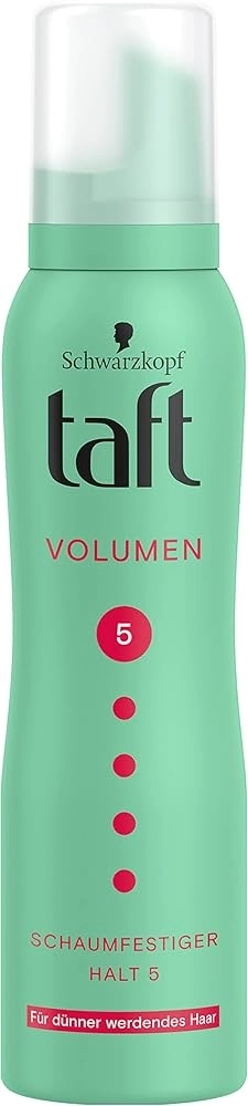 Taft True Volume 5 Пяна за коса за обем с мега силна фиксация 200 мл