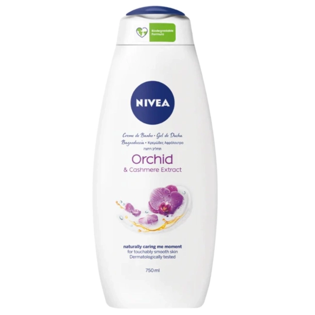 NIVEA Orchid & Cashmere Extract Душ-гел 750 мл