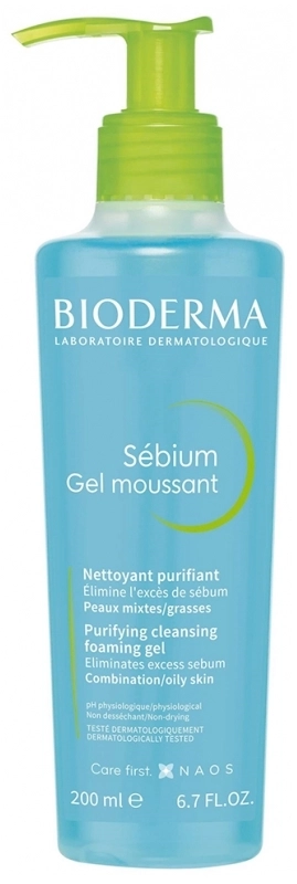 Bioderma Sebium Gel Измиващ гел 200 мл
