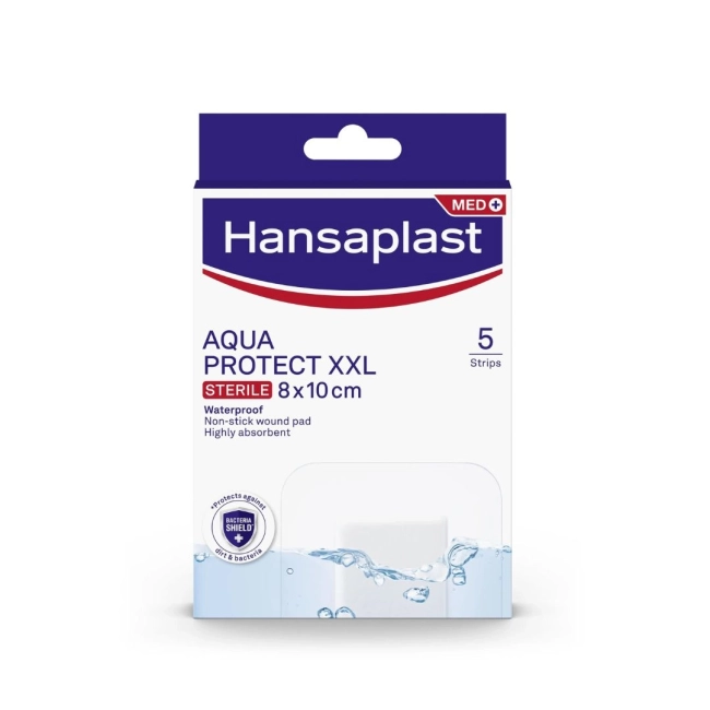 Hansaplast Водоустойчиви пластири XXL 5 броя