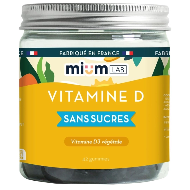 Миум Лаб Желирани дражета ВИТАМИН D 42 дражета / Mium Lab Vitamin D Gummies 