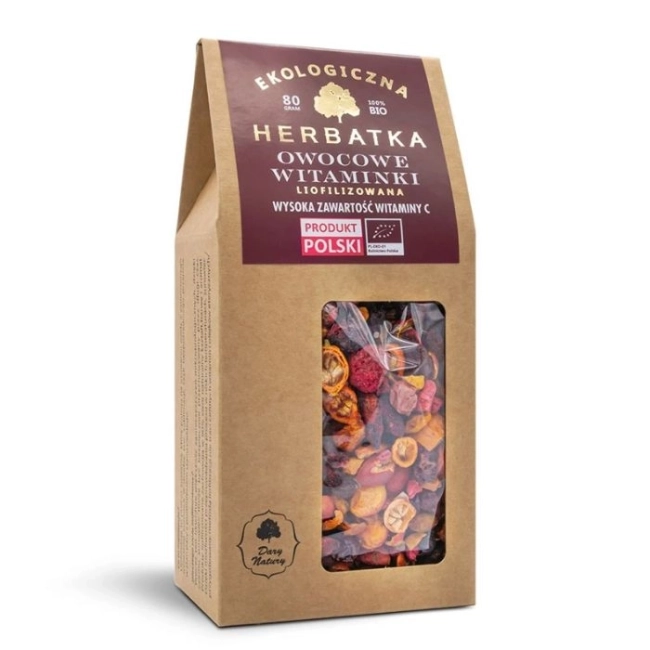 Dary Natury Лиофилизиран чай Плодовe Био , 80 g