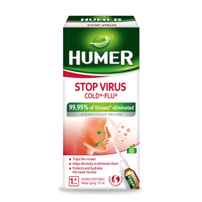 Humer Stop Virus Спрей за нос 15 мл Urgo