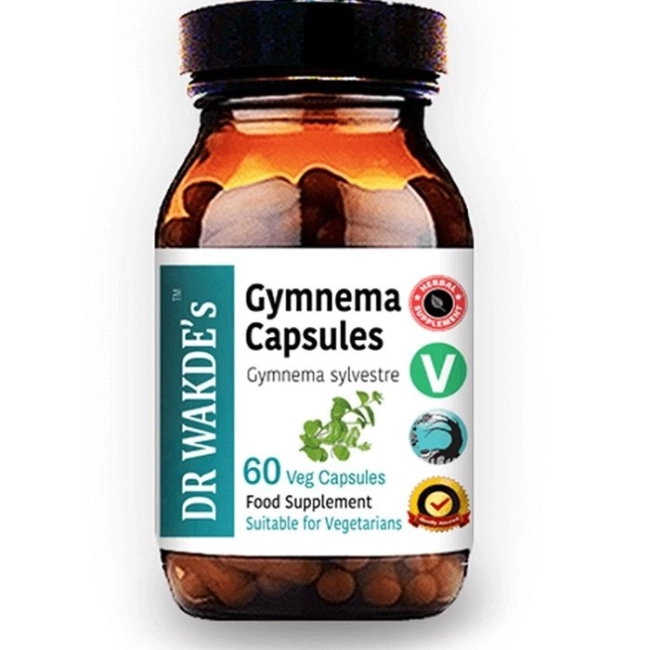 DR WAKDE’s Гимнема (Гудмар)/Gymnema - понижава кръвната захар и холестерола, 60 капсули