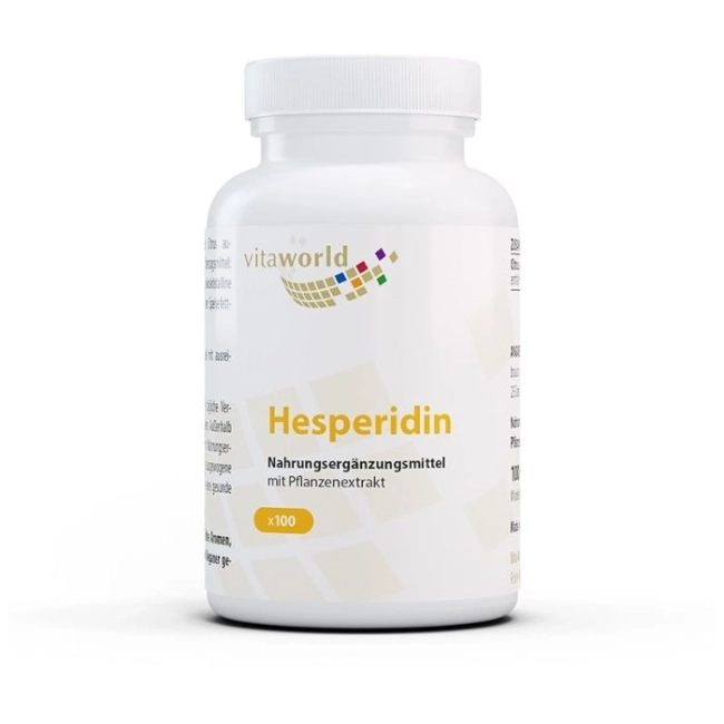 Vita World Кръвоносна система - Хесперидин, 100 капсули