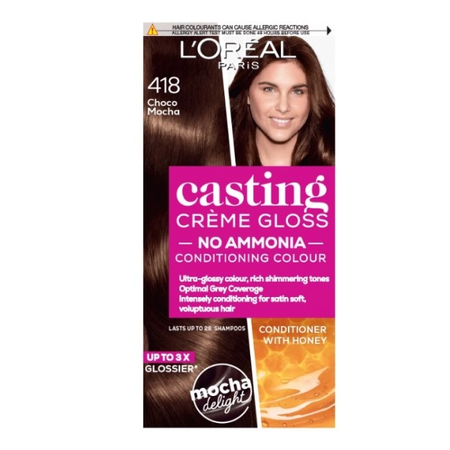 L’Oreal Casting Creme Gloss Боя за коса без амоняк 418 Choco Mocha