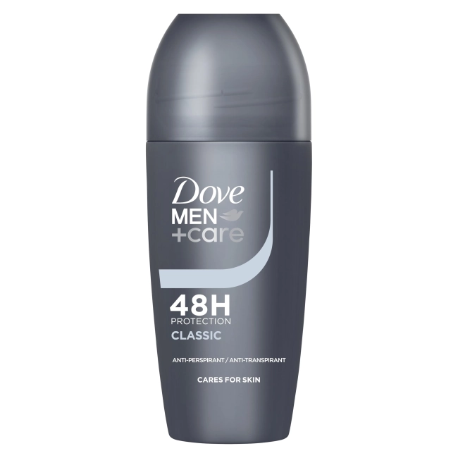 Dove MEN + CARE Classic Рол-он дезодорант против изпотяване за мъже 50 мл