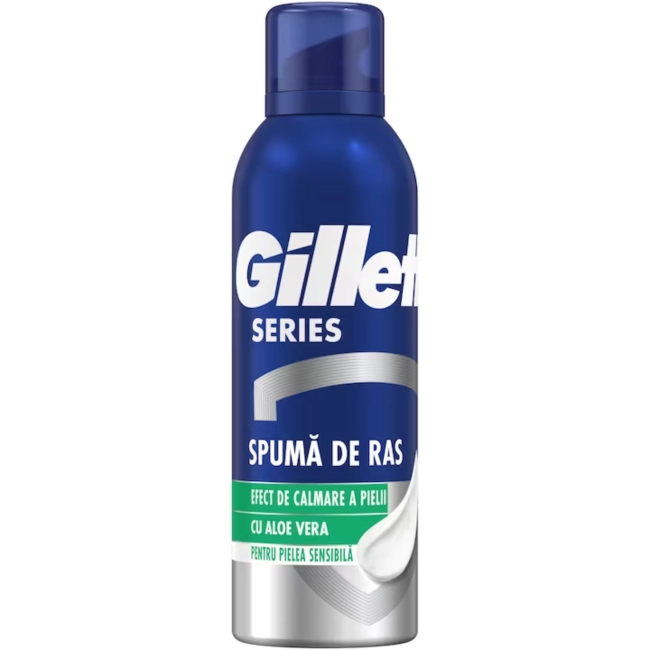 Gillette Series Sensitive Успокояваща пяна за бръснене х300 мл