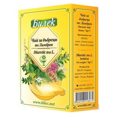 БЪБРЕЦИ чай по ЛАМБРЕВ 70г.