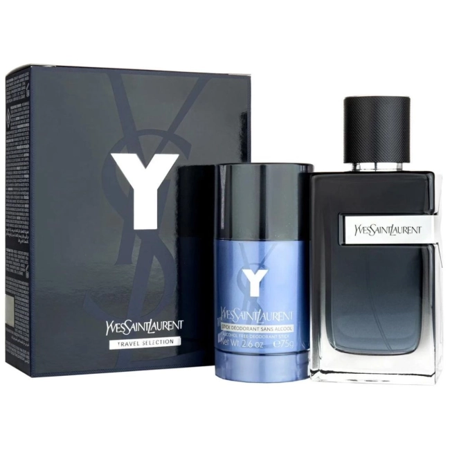 Yves Saint Laurent Y Комплект за мъже - Тоалетна вода 100 ml + Део стик 75 ml