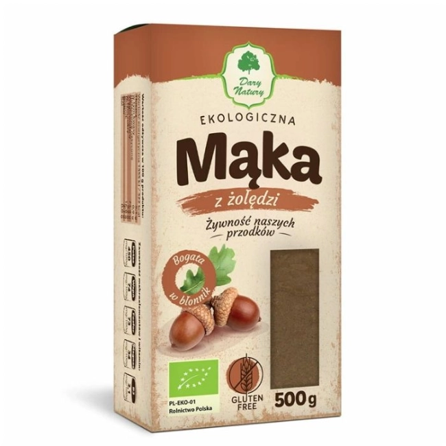 Dary Natury Брашно от жълъди Био, 500 g