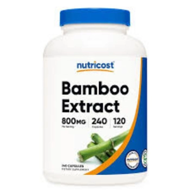 Nutricost Коса и кожа - Екстракт от бамбук, 240 капсули