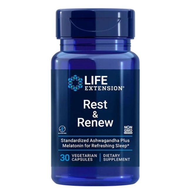 Life Extension Безсъние - Rest & Renew, 30 V капсули