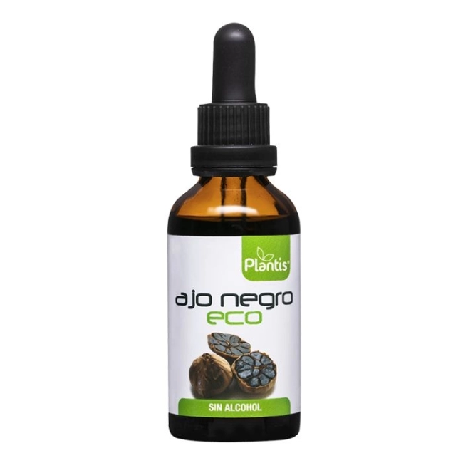 Artesania Agricola Черен чесън био (тинктура без алкохол) - Ajo Negro Eco Plantis® – сърдечно здраве и имунитет, 50 ml