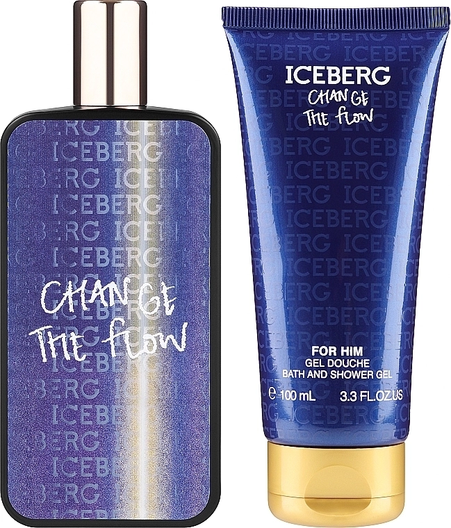 Iceberg Change The Flow Комплект за Мъже - EDT 100 ml + душ гел 100 ml