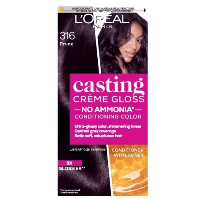 Loreal Paris Casting Creme Gloss Боя за коса без амоняк x120 мл, 316 Prune