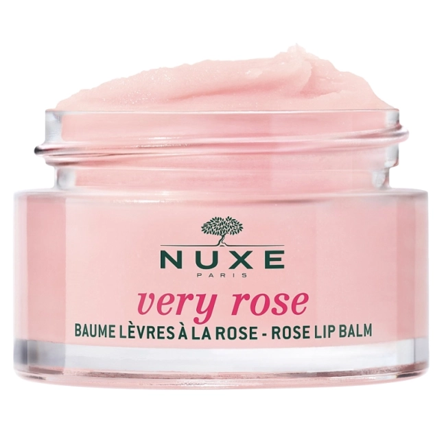 Nuxe Very Rose Балсам за устни с роза 15 г