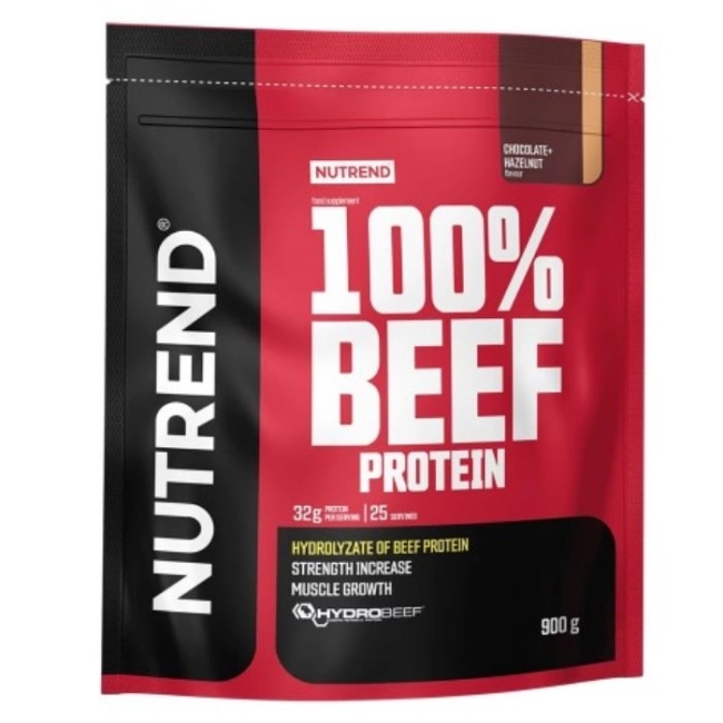 Nutrend 100% Телешки протеин хидролизат 900 г. вкус на Бадем и Шамфъстък 