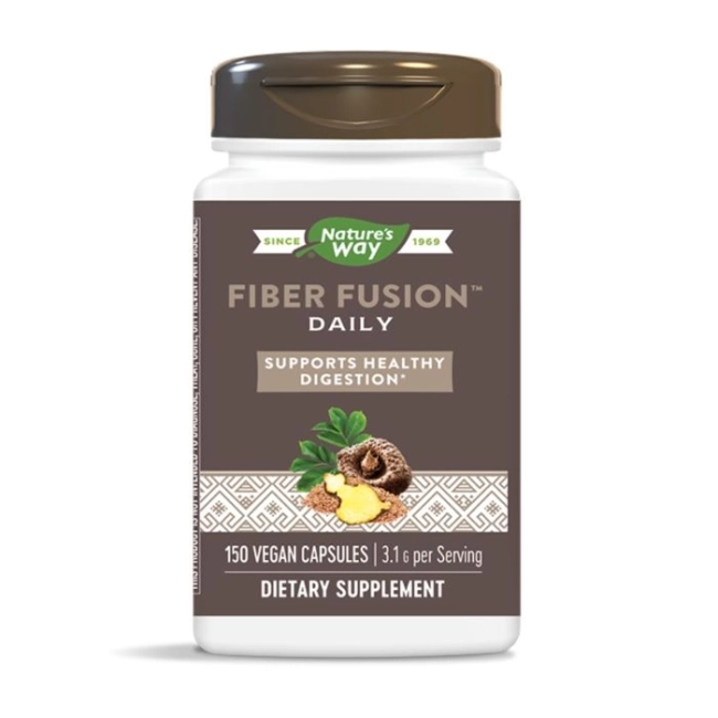 Nature’s Way Диетични фибри - Детоксикация и отслабване - Fiber Fusion, 150 капсули