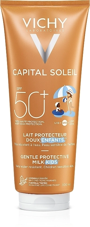 Vichy Capital Soleil Слънцезащитно мляко за деца SPF50 300 мл