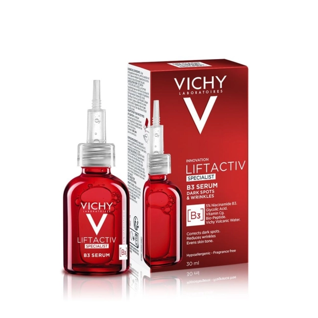 Vichy Liftactiv B3 Dark Spots серум против хиперпигментация и бръчки, 30 мл