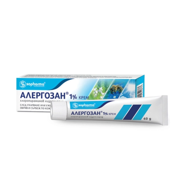 Алергозан 1% крем 60 гр Sopharma