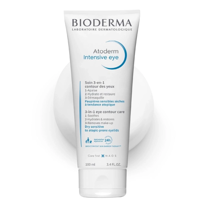 Bioderma Atoderm Интензивен крем за раздразнени клепачи 3в1 100 мл