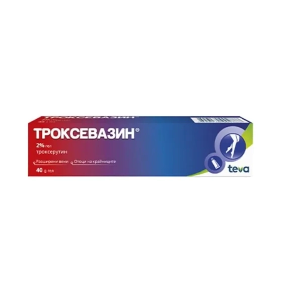 ТРОКСЕВАЗИН ГЕЛ 2% 40ГР АК
