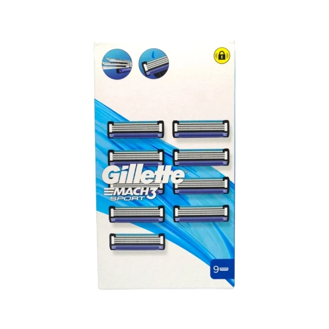 Gillette Mach3 Sport ножчета 9 броя