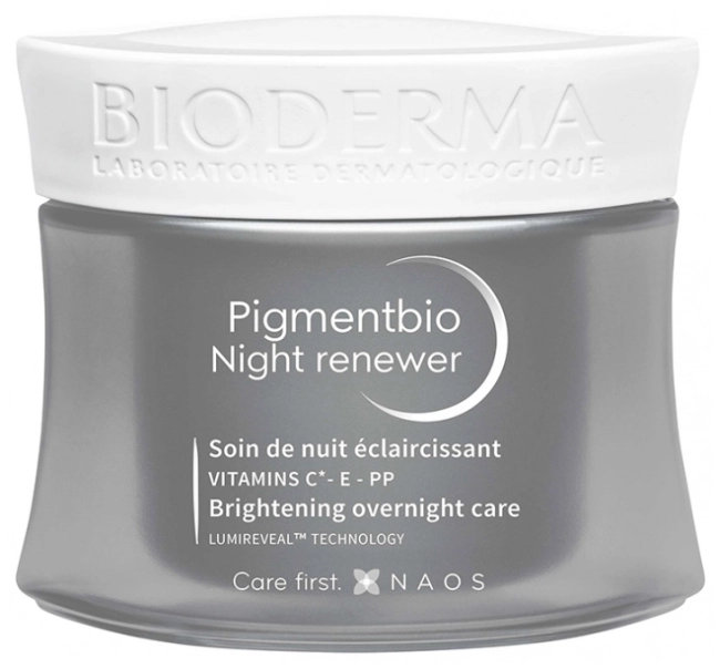 Bioderma Pigmentbio Регенериращ нощен крем за лице против тъмни петна 50 мл