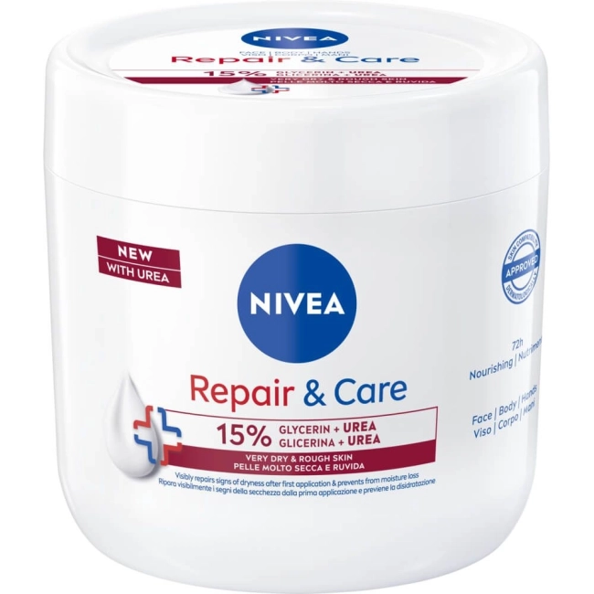 Nivea Repair & Care Мултифункционален крем за лице и тяло 400 мл