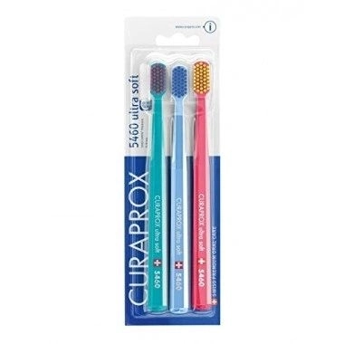 Curaprox 5460 Ultra Soft Четка за зъби х3 бр