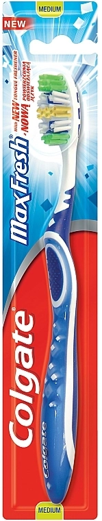 Colgate Max Fresh Medium Четка за зъби, средна твърдост