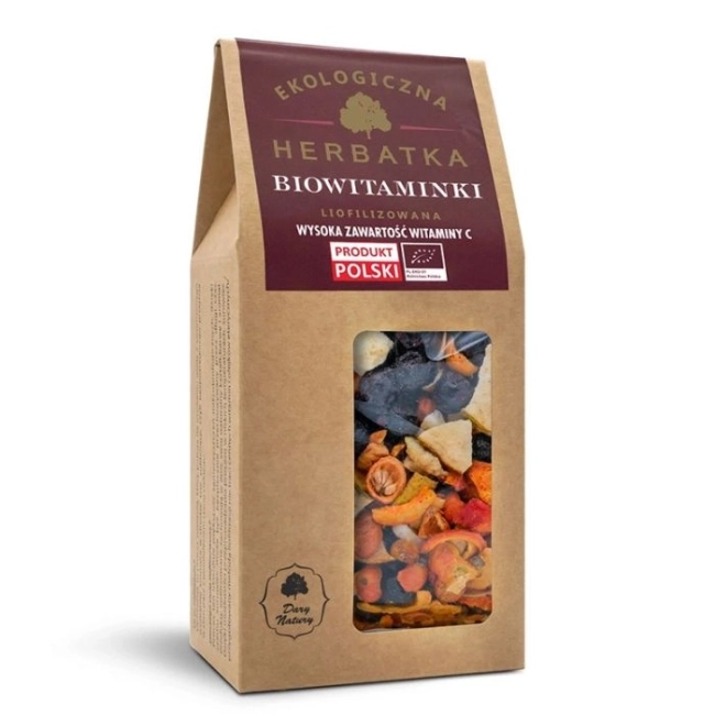 Dary Natury Лиофилизиран чай от плодове и билки Био, 80 g