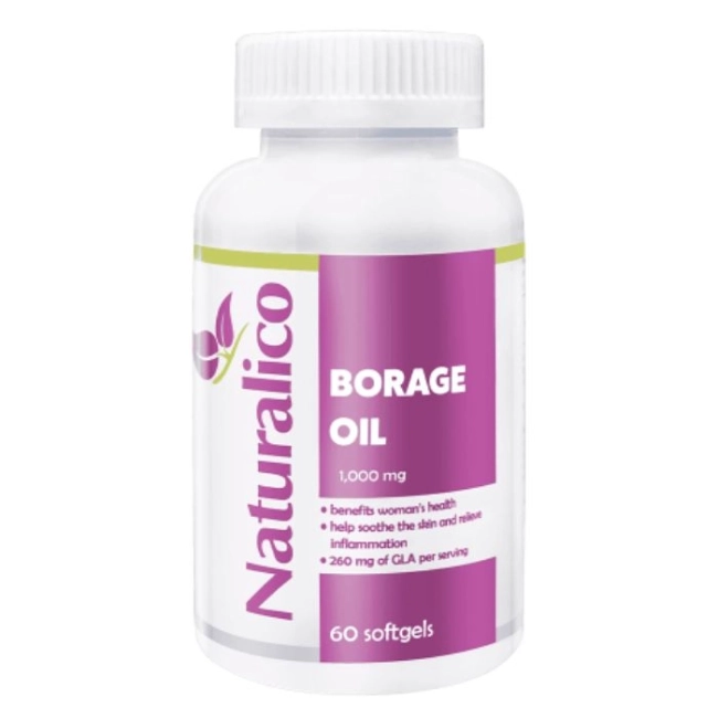 Naturalico Borage Oil 60 меки капсули