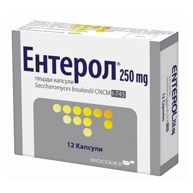 ЕНТЕРОЛ КАПС 250 МГ 12 БРОЯ