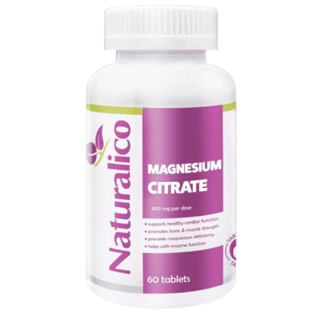 Naturalico Magnesium Citrate 60 таблетки