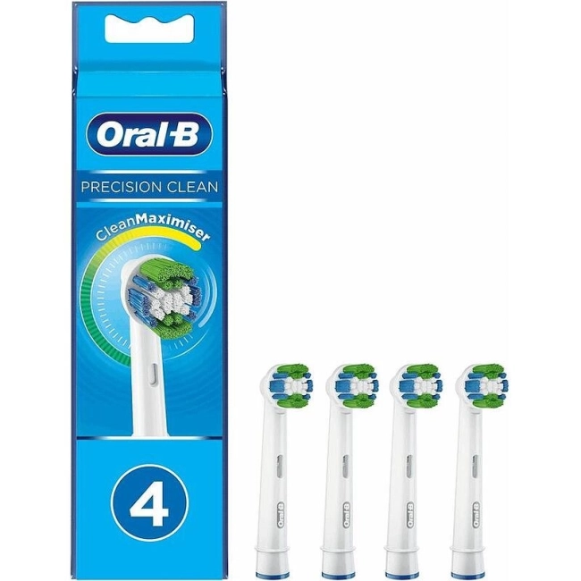 Oral-B Precision Clean Резервен накрайник за електрическа четка за зъби 4 броя