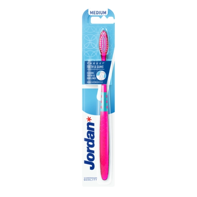 Jordan Target Teeth and Gums Четка за зъби Medium 