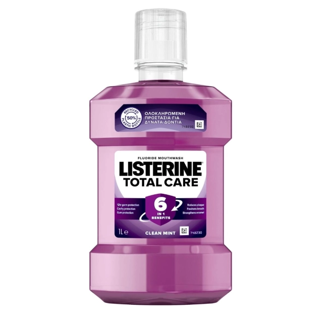 Listerine Total Care 6 in 1 Вода за уста 1 литър