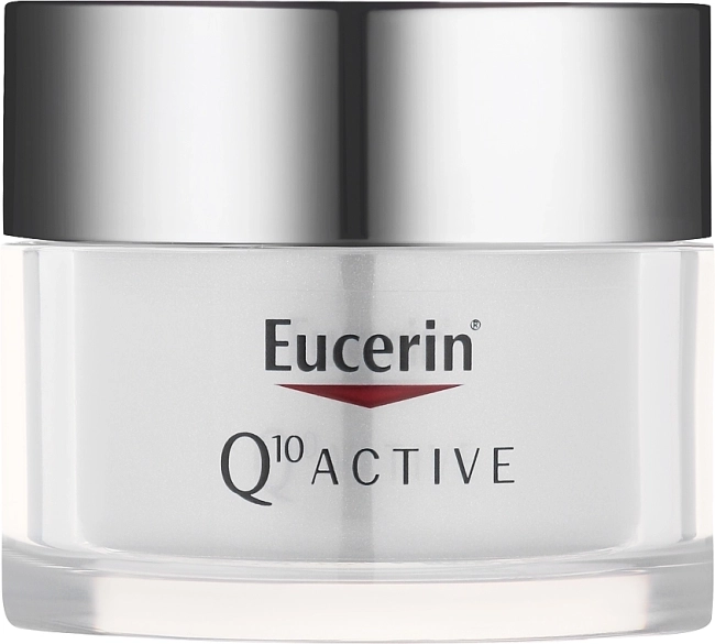 Eucerin Q10 Active Нощен крем против бръчки за чувствителна кожа 50 мл