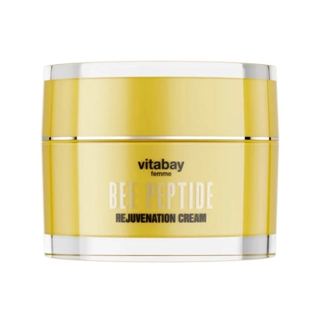 Vitabay Подмладяващ крем за лице с пчелен пептид, 50 ml