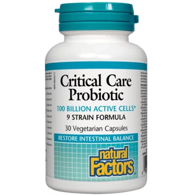 Natural Factors Acidophilus & Bifidus 5 Billion Active Cells / Ацидофилус бифидус, 5 милиарда активни пробиотици, 90 капсули